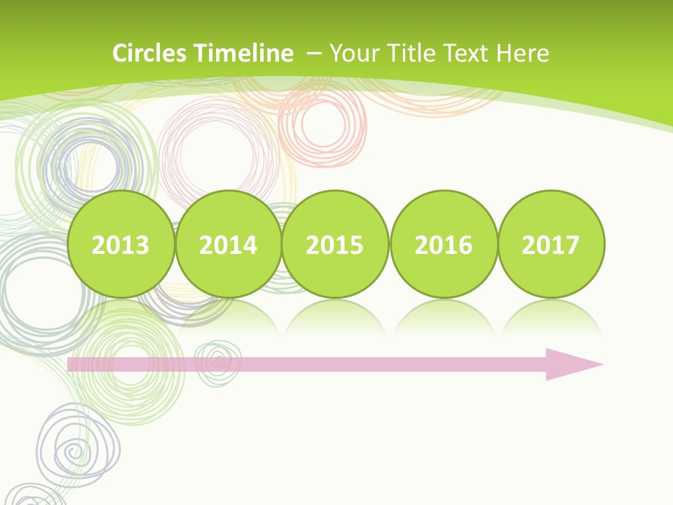 Color Wallpaper Childrens PowerPoint Template