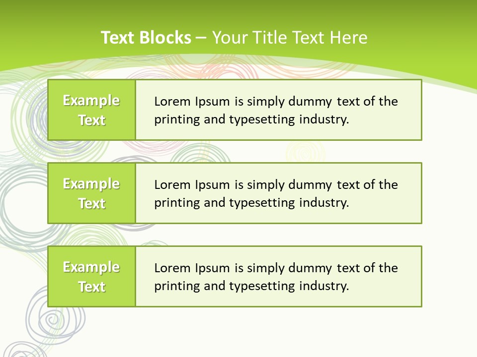 Color Wallpaper Childrens PowerPoint Template