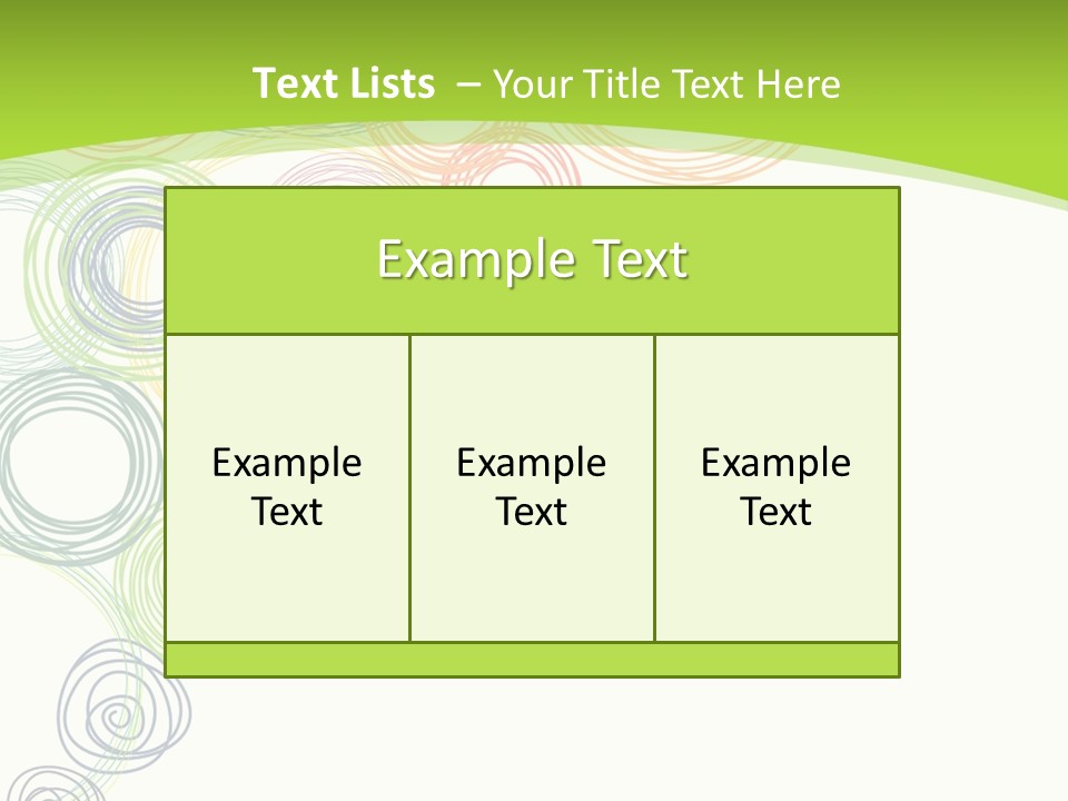 Color Wallpaper Childrens PowerPoint Template