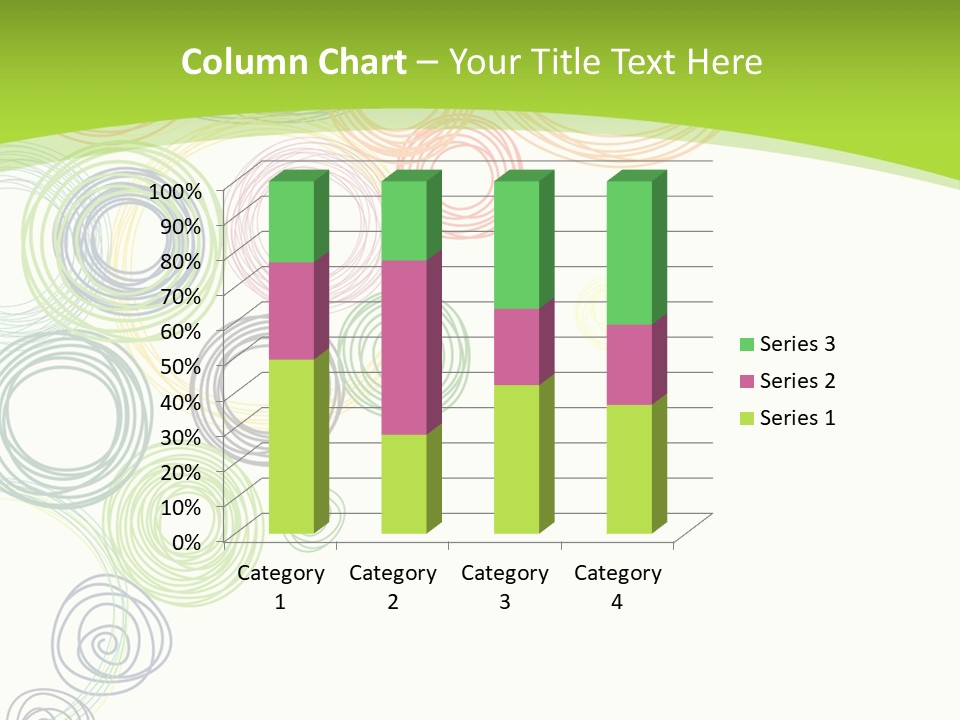 Color Wallpaper Childrens PowerPoint Template