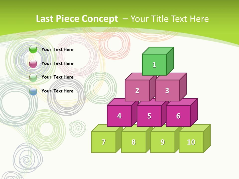 Color Wallpaper Childrens PowerPoint Template