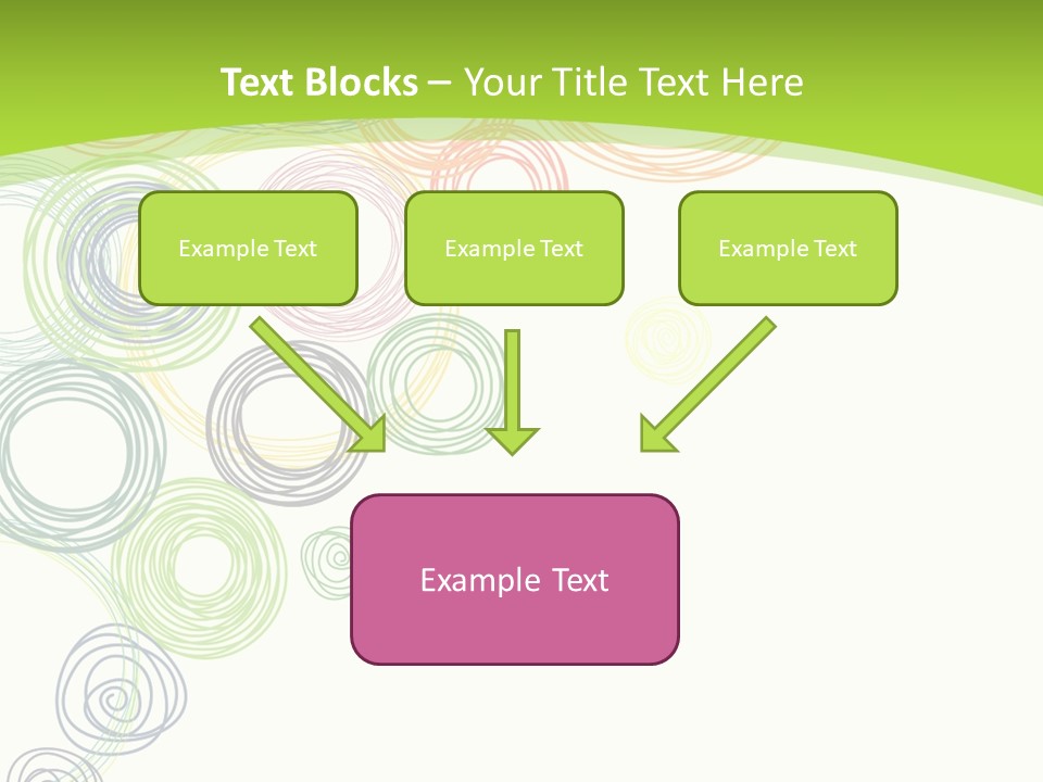 Color Wallpaper Childrens PowerPoint Template