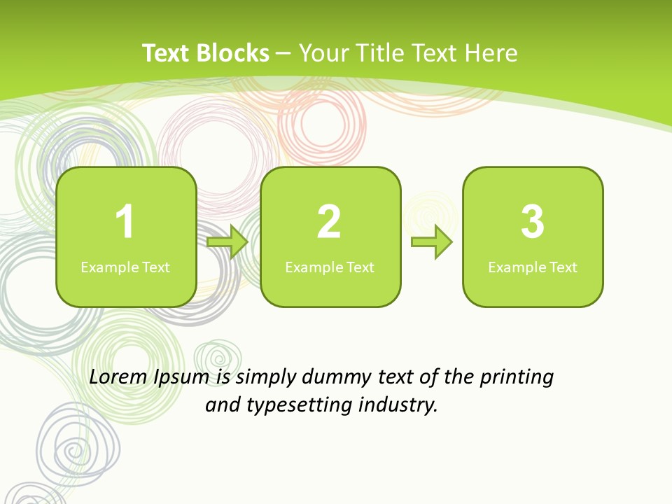 Color Wallpaper Childrens PowerPoint Template