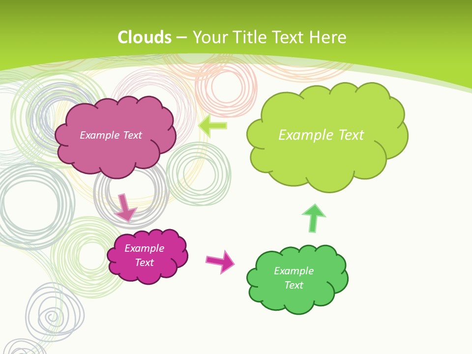 Color Wallpaper Childrens PowerPoint Template