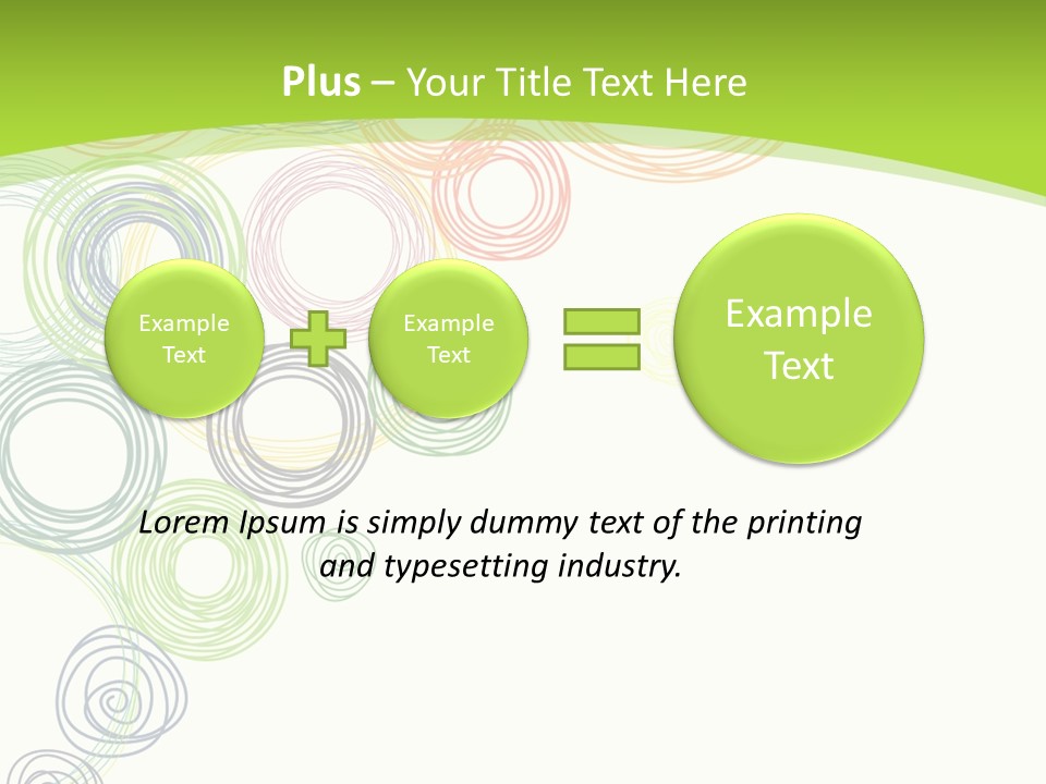 Color Wallpaper Childrens PowerPoint Template