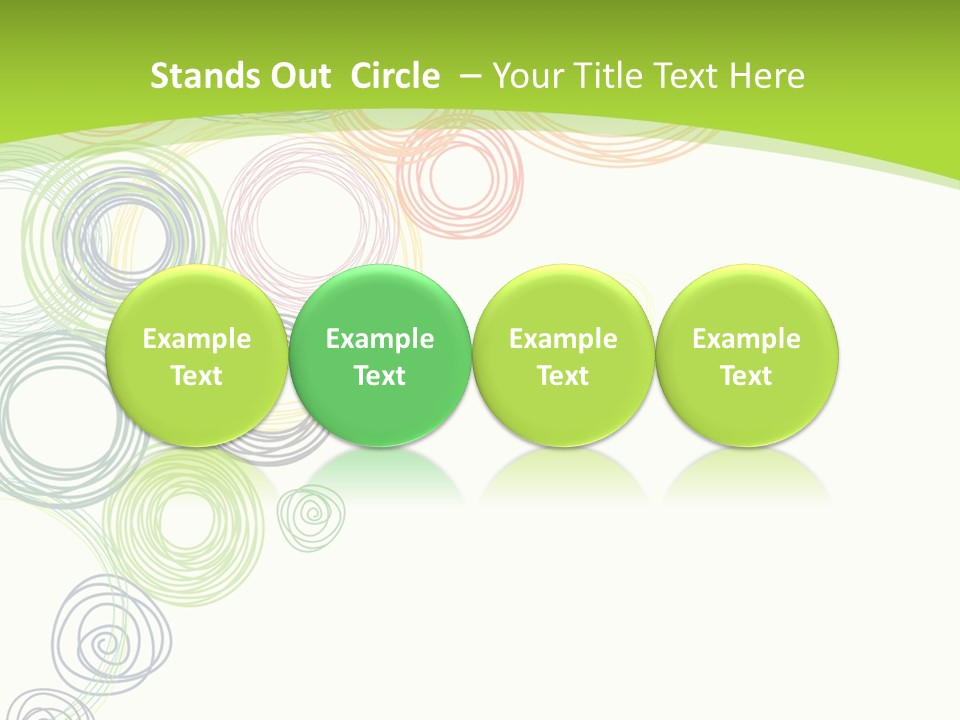 Color Wallpaper Childrens PowerPoint Template