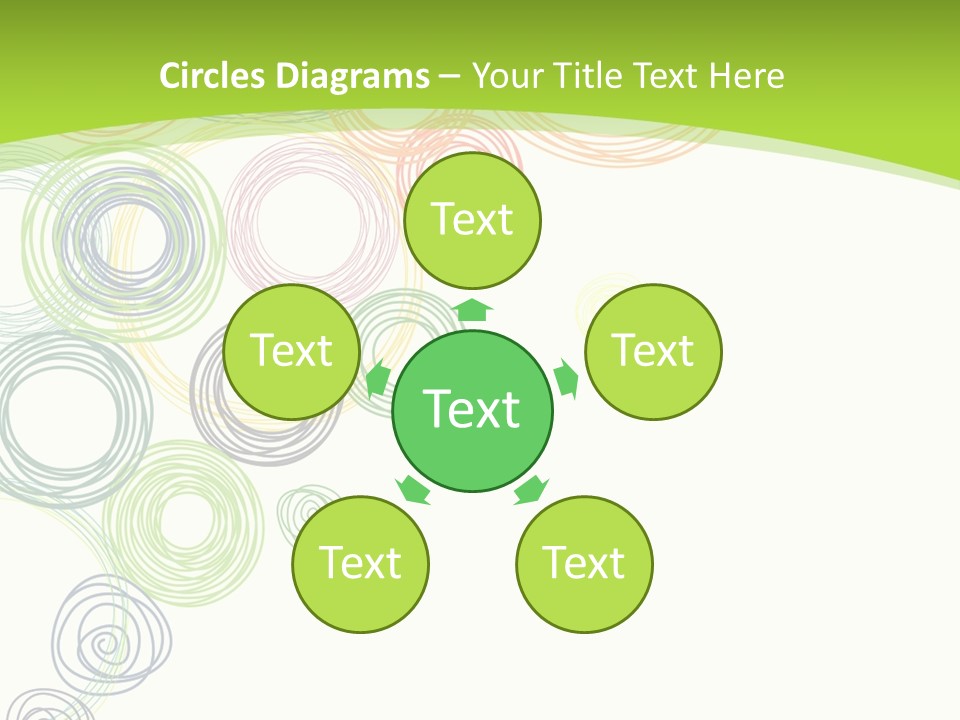 Color Wallpaper Childrens PowerPoint Template