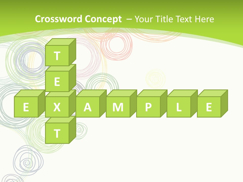 Color Wallpaper Childrens PowerPoint Template