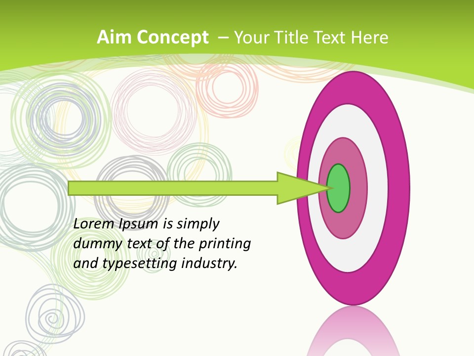 Color Wallpaper Childrens PowerPoint Template