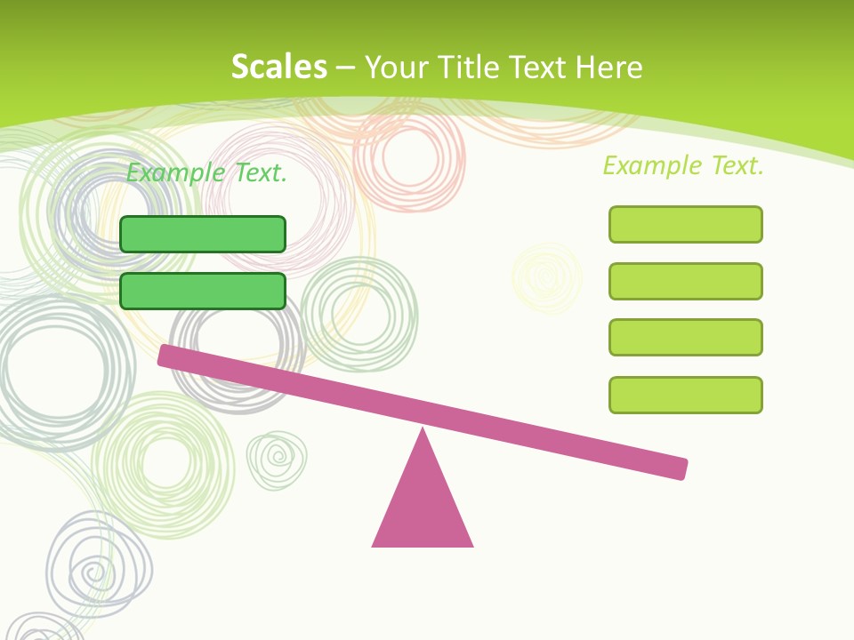 Color Wallpaper Childrens PowerPoint Template