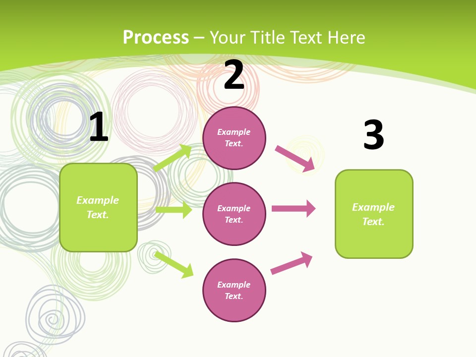 Color Wallpaper Childrens PowerPoint Template