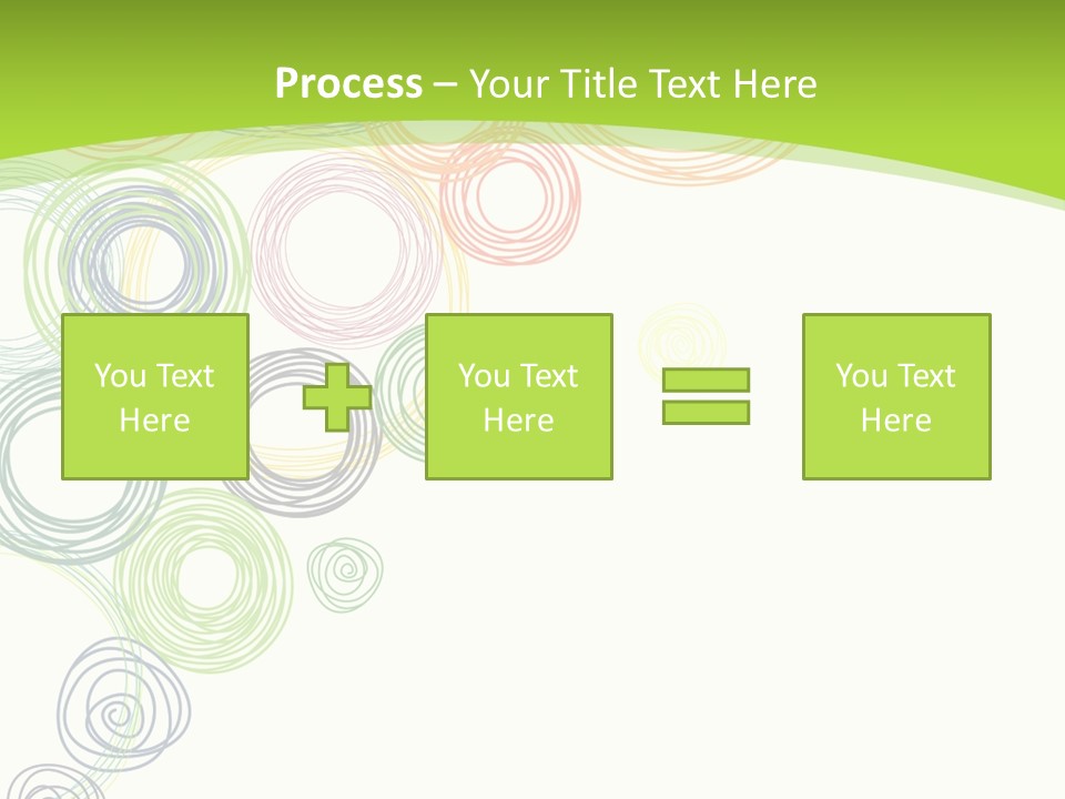 Color Wallpaper Childrens PowerPoint Template