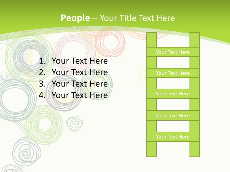 Color Wallpaper Childrens PowerPoint Template