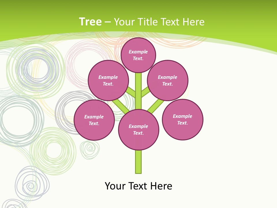 Color Wallpaper Childrens PowerPoint Template