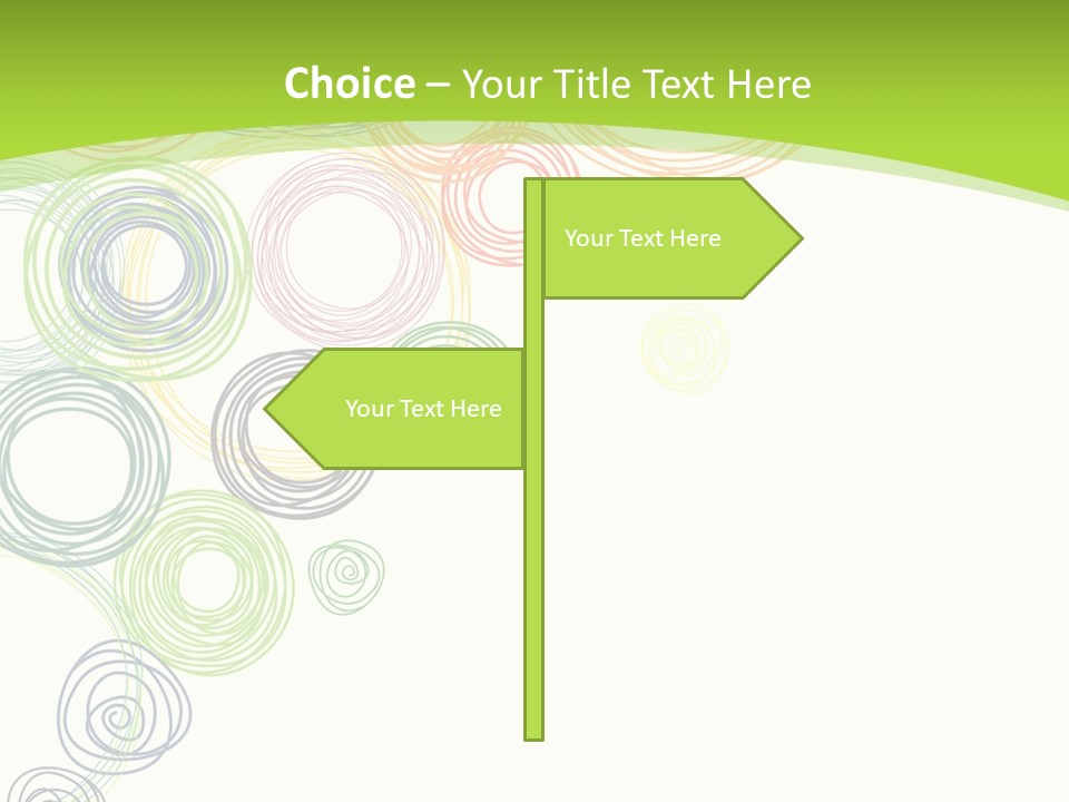 Color Wallpaper Childrens PowerPoint Template