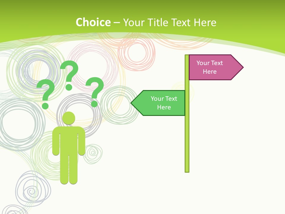 Color Wallpaper Childrens PowerPoint Template