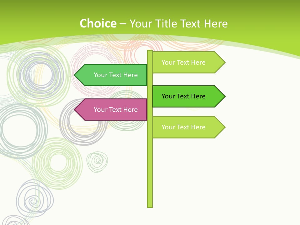 Color Wallpaper Childrens PowerPoint Template