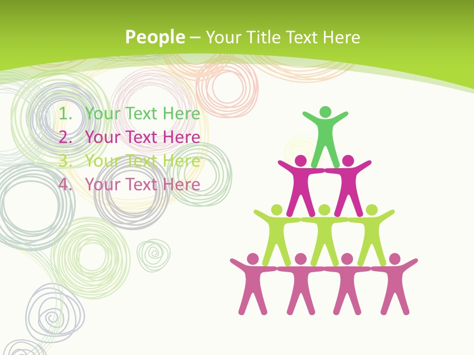 Color Wallpaper Childrens PowerPoint Template