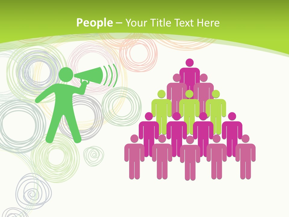 Color Wallpaper Childrens PowerPoint Template