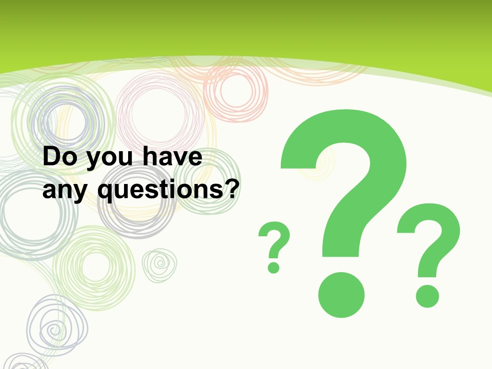 Color Wallpaper Childrens PowerPoint Template