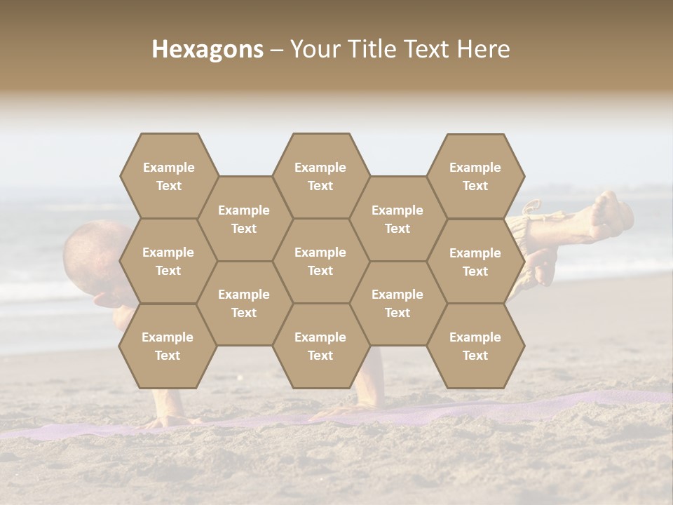 Coastline Male Serene PowerPoint Template