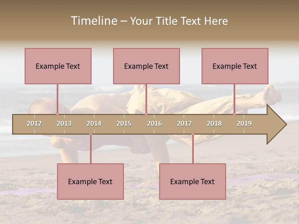 Coastline Male Serene PowerPoint Template