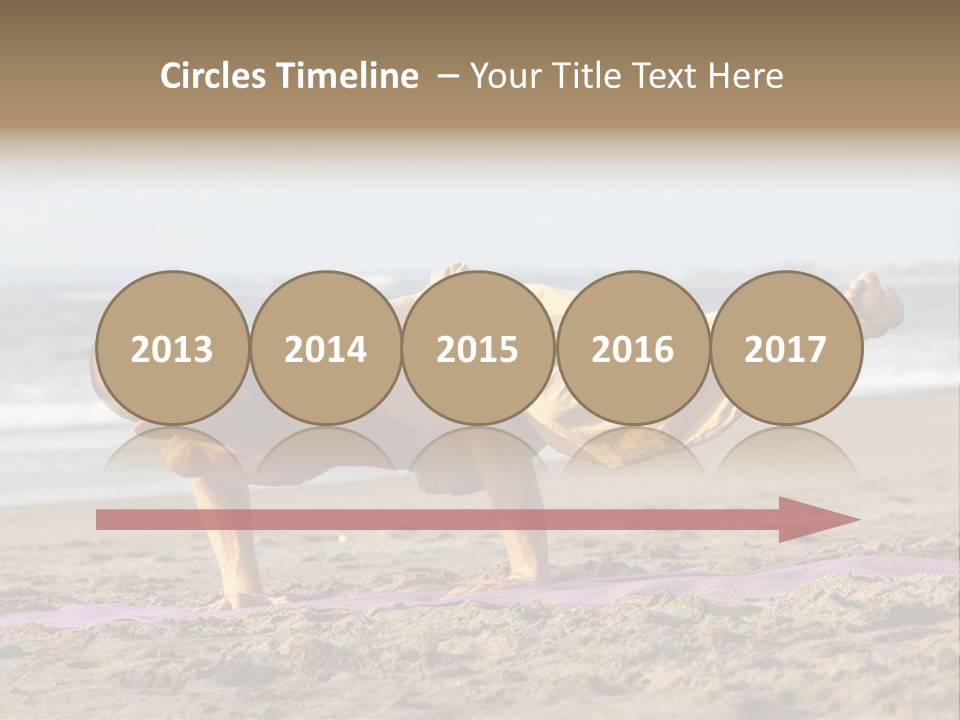 Coastline Male Serene PowerPoint Template