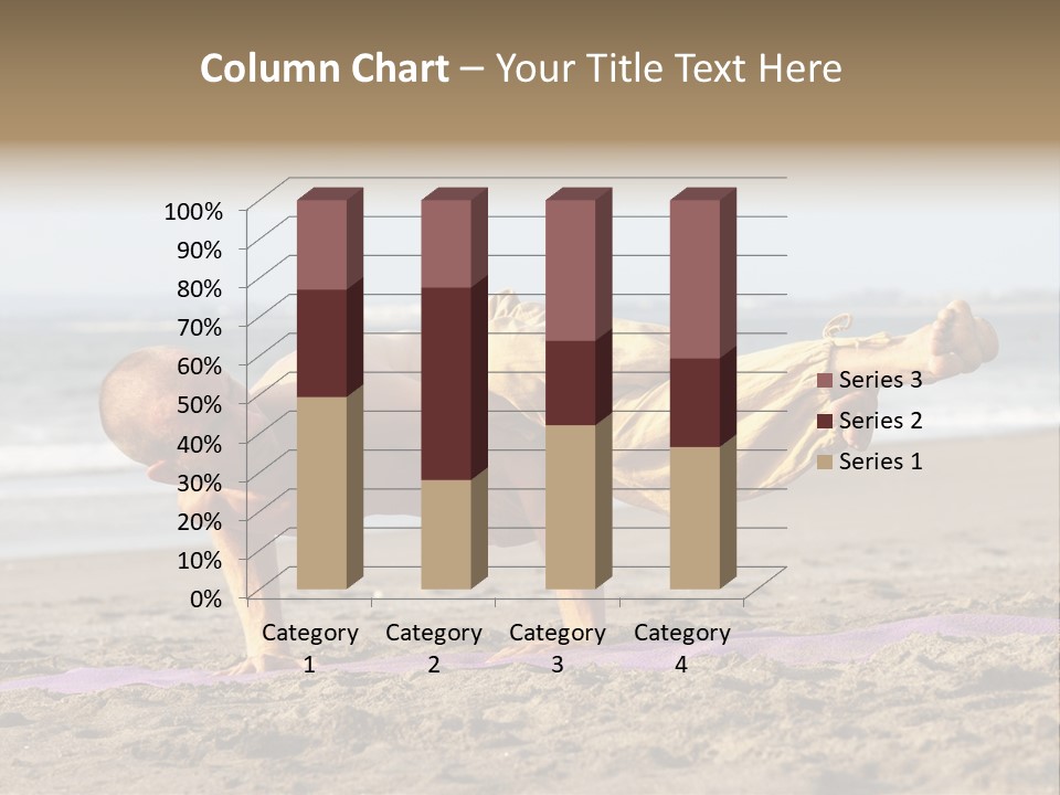 Coastline Male Serene PowerPoint Template
