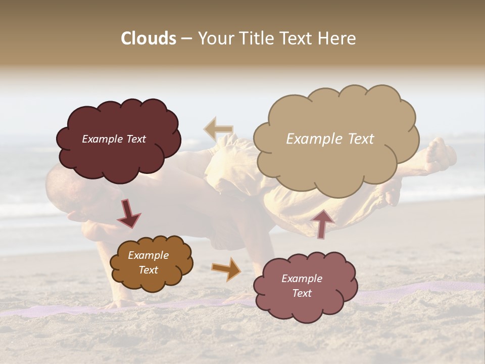 Coastline Male Serene PowerPoint Template