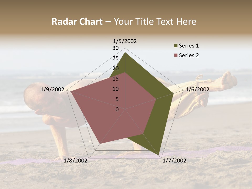 Coastline Male Serene PowerPoint Template