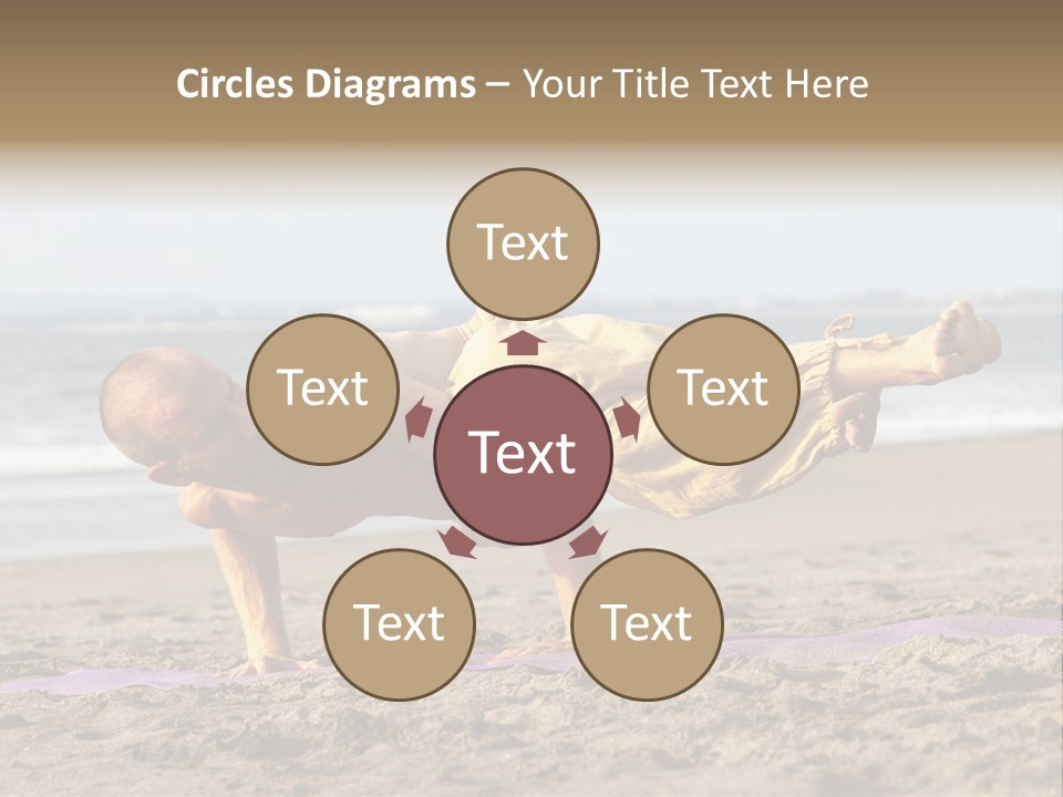 Coastline Male Serene PowerPoint Template