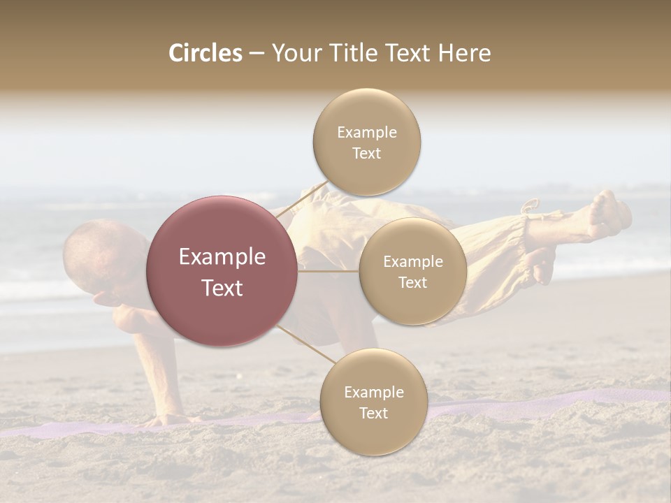 Coastline Male Serene PowerPoint Template