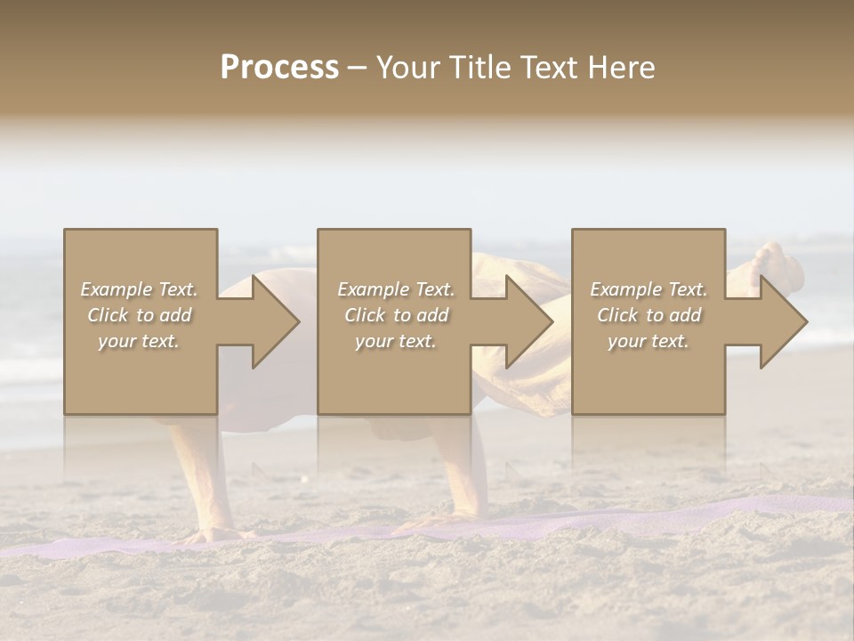 Coastline Male Serene PowerPoint Template