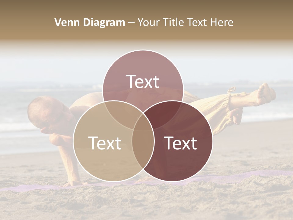 Coastline Male Serene PowerPoint Template