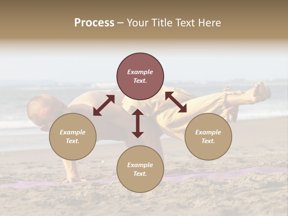 Coastline Male Serene PowerPoint Template