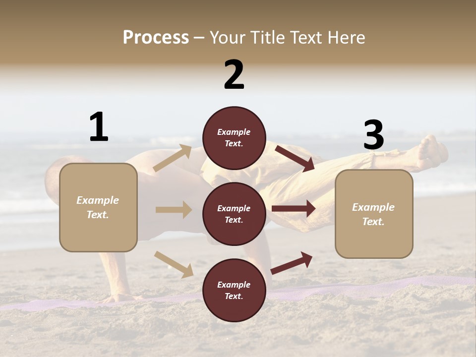 Coastline Male Serene PowerPoint Template