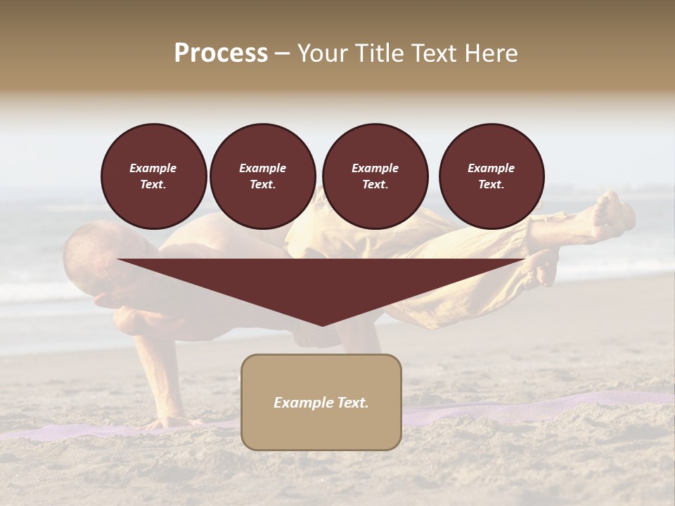Coastline Male Serene PowerPoint Template