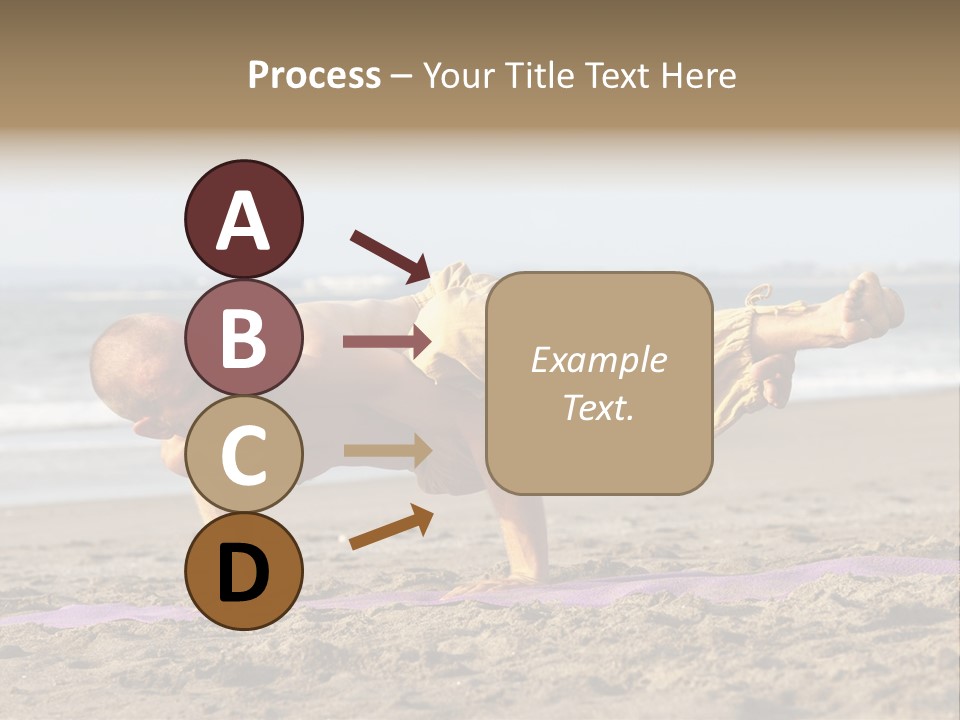 Coastline Male Serene PowerPoint Template