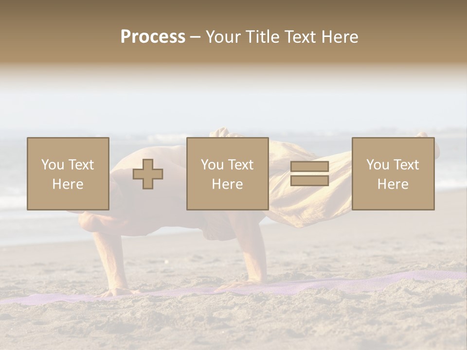 Coastline Male Serene PowerPoint Template