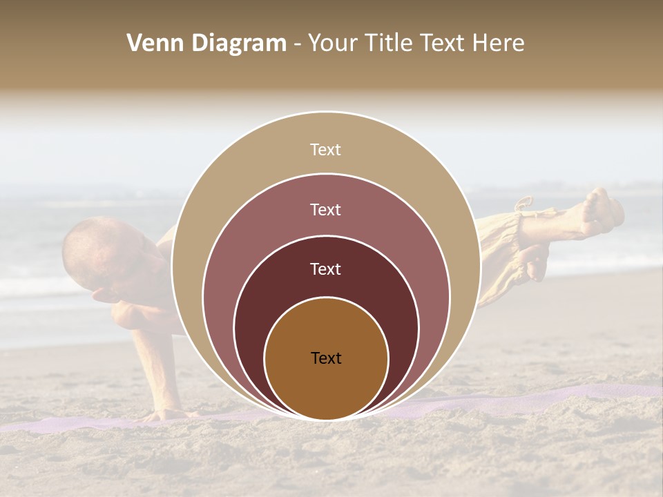 Coastline Male Serene PowerPoint Template