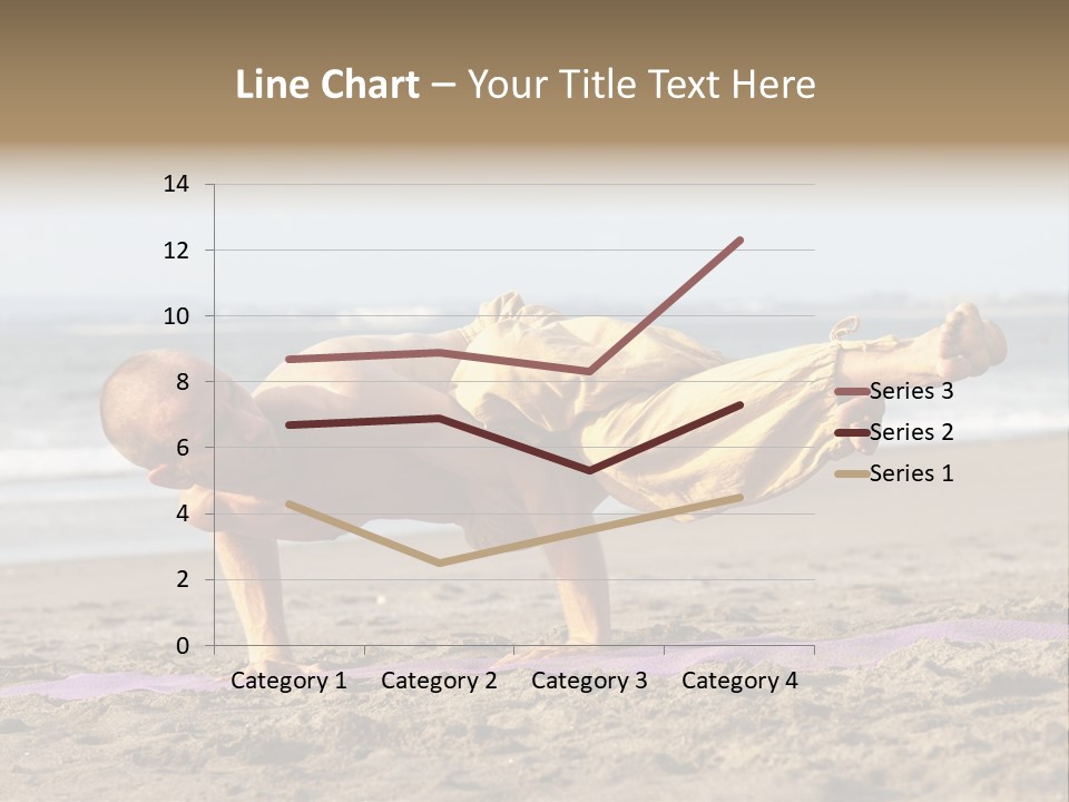 Coastline Male Serene PowerPoint Template