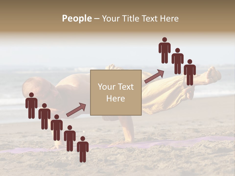 Coastline Male Serene PowerPoint Template