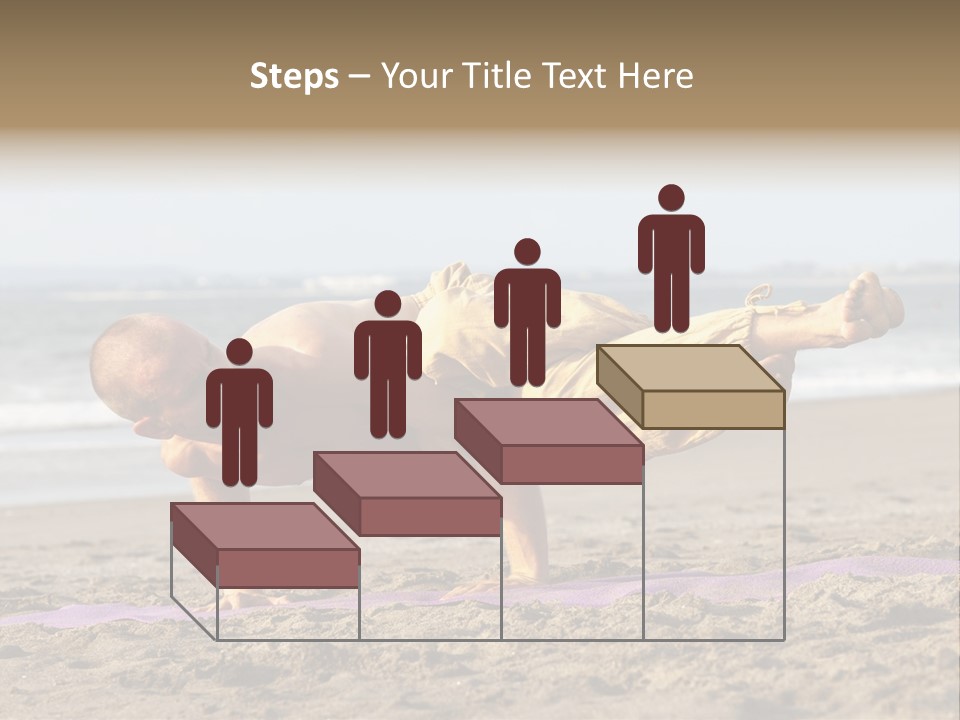 Coastline Male Serene PowerPoint Template