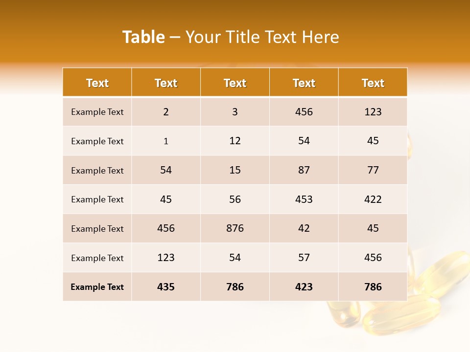 Bowl Vitality Pharmacy PowerPoint Template