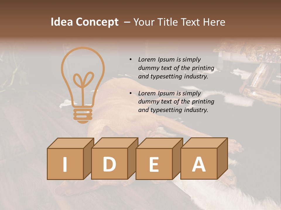 Eyes Background Person PowerPoint Template