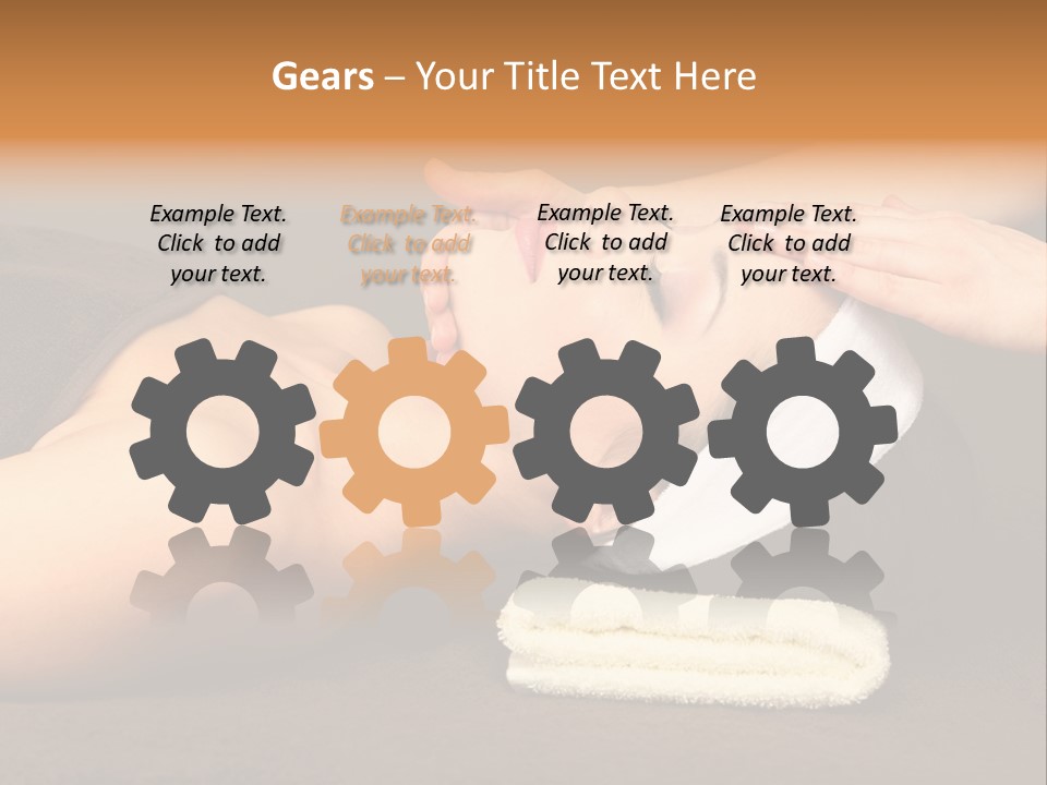 Eyes Background Person PowerPoint Template