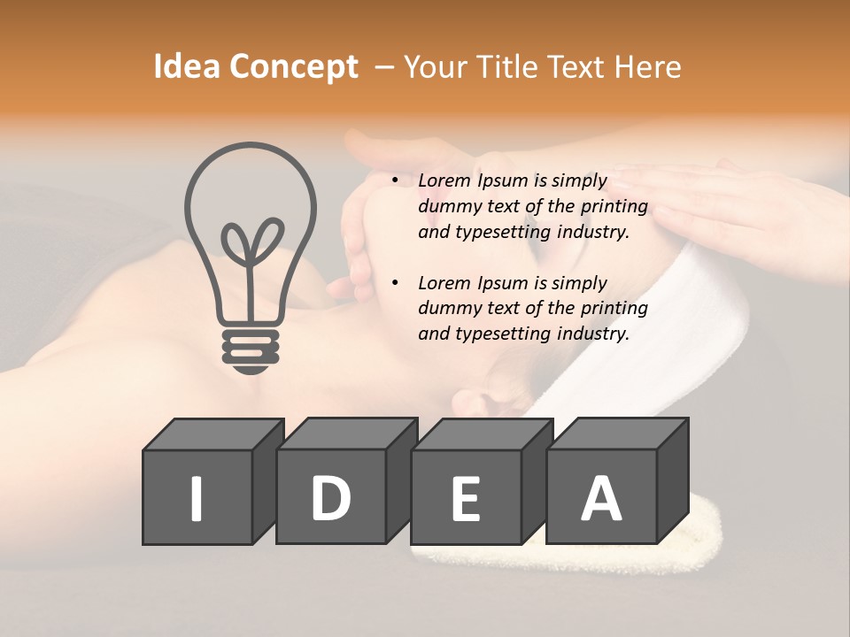 Eyes Background Person PowerPoint Template