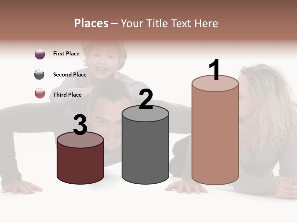 Power Childhood Child PowerPoint Template