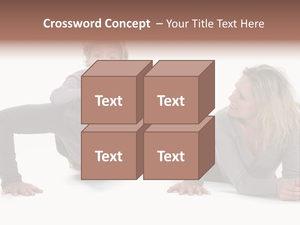 Power Childhood Child PowerPoint Template