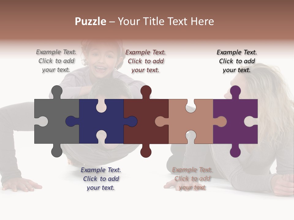 Power Childhood Child PowerPoint Template